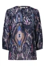 SoSoire dames blouse 3/4 mouw